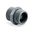 Ниппель двойной  ПВХ    1/2", Hidroten, Испания 1002401